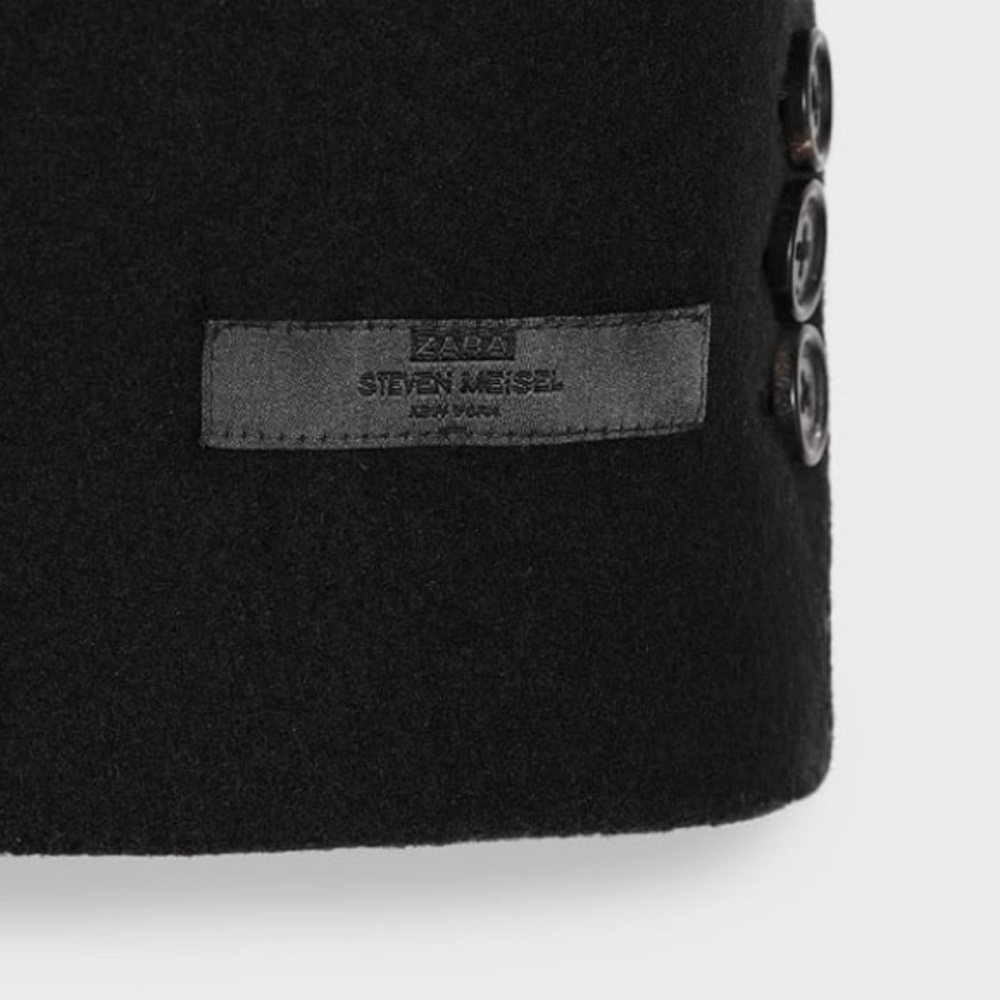 Steven Meisel x Zara Menswear style wool coat - Picture 6 of 7